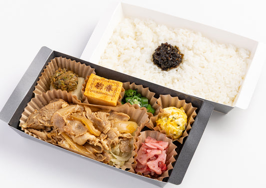 二段折箱弁当 豚の生姜焼き