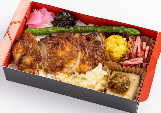 一段弁当 鶏の味噌焼き