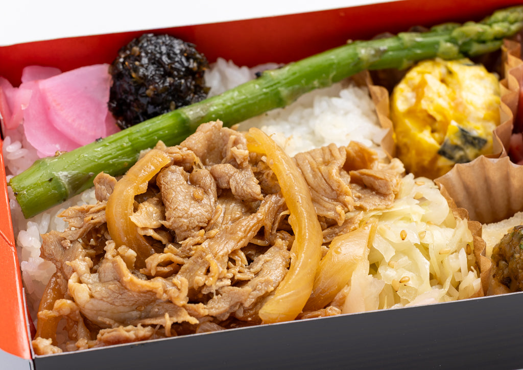 一段弁当 豚の生姜焼き