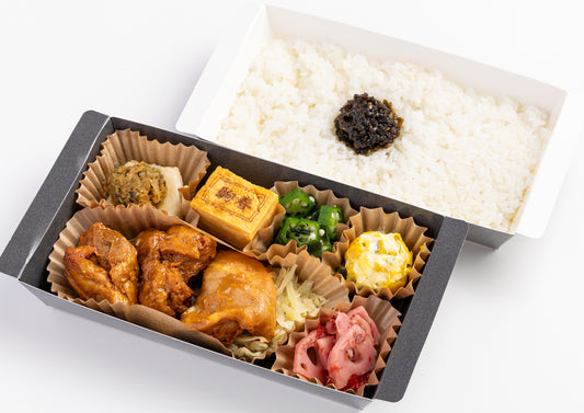 二段折箱弁当 タンドリーチキン